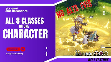 Blue Protocol Star Resonance: All 8 Classes On ONE Character - No Alts!