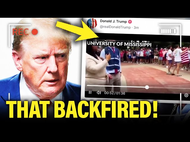 Trump Hit with INSTANT BACKLASH after New Video Post class=