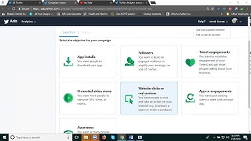 Twitter ads campaign structure 2018