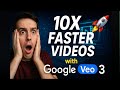 Google Veo 3 - 10X faster video creation