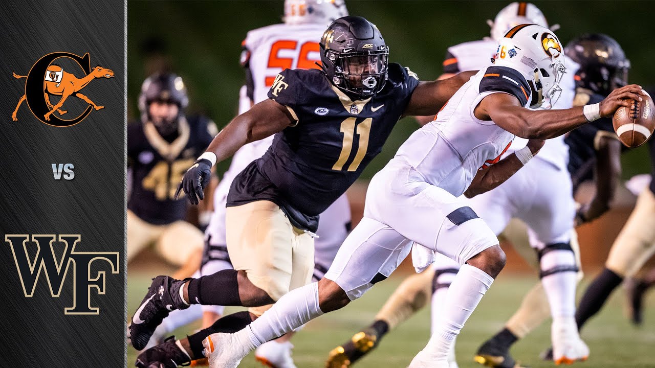 Campbell vs. Wake Forest Football Highlights (2020) YouTube