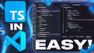 THIS is EASY TypeScript Setup in VSCode