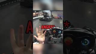 Dirty driver gets karma!🤩🔥 #viral #karting #simracing #fypシ #formula1 #k1speed