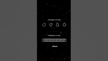 Prototypes are easy, production is hard." — Elon Musk.