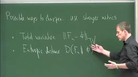 Prof. Sergey Bobkov | Rates of convergence in the entropic central limit theorem