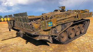 STRV 103B WoT ПУЛЕМЕТ ИЗ КУСТОВ #sh8riffs