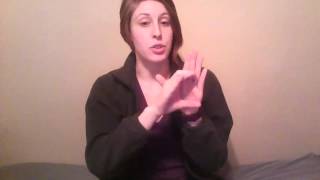 A Basic Course in ASL Vocab Lesson 6
