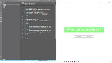 Hide and Show HTML Element Using JavaScript