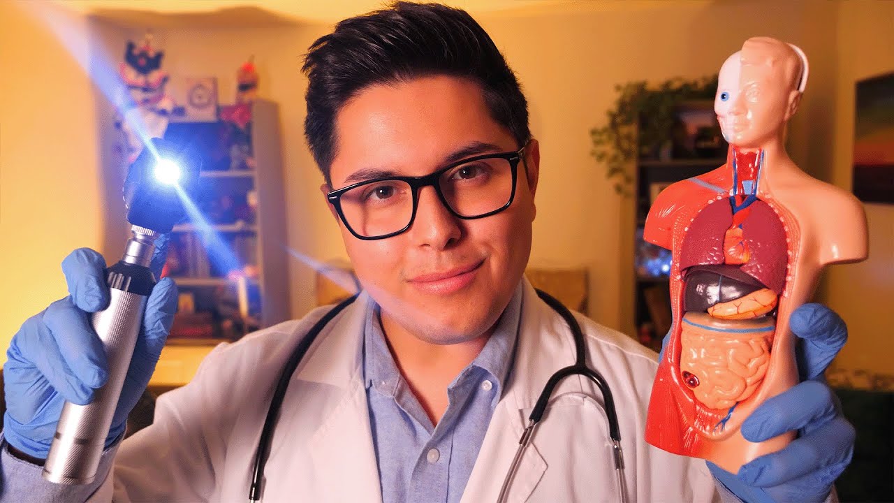 ASMR | Realistic At Home Medical Exam | Doctor Checkup - YouTube