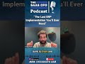 “The Last ERP Implementation You’ll Ever Need” #saas #podcast #shorts #ai #dualentry