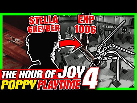 POPPY PLAYTIME 4: The Hour Of Joy Theory - Stella & EXP 1006 Are The Masterminds? | meGAME