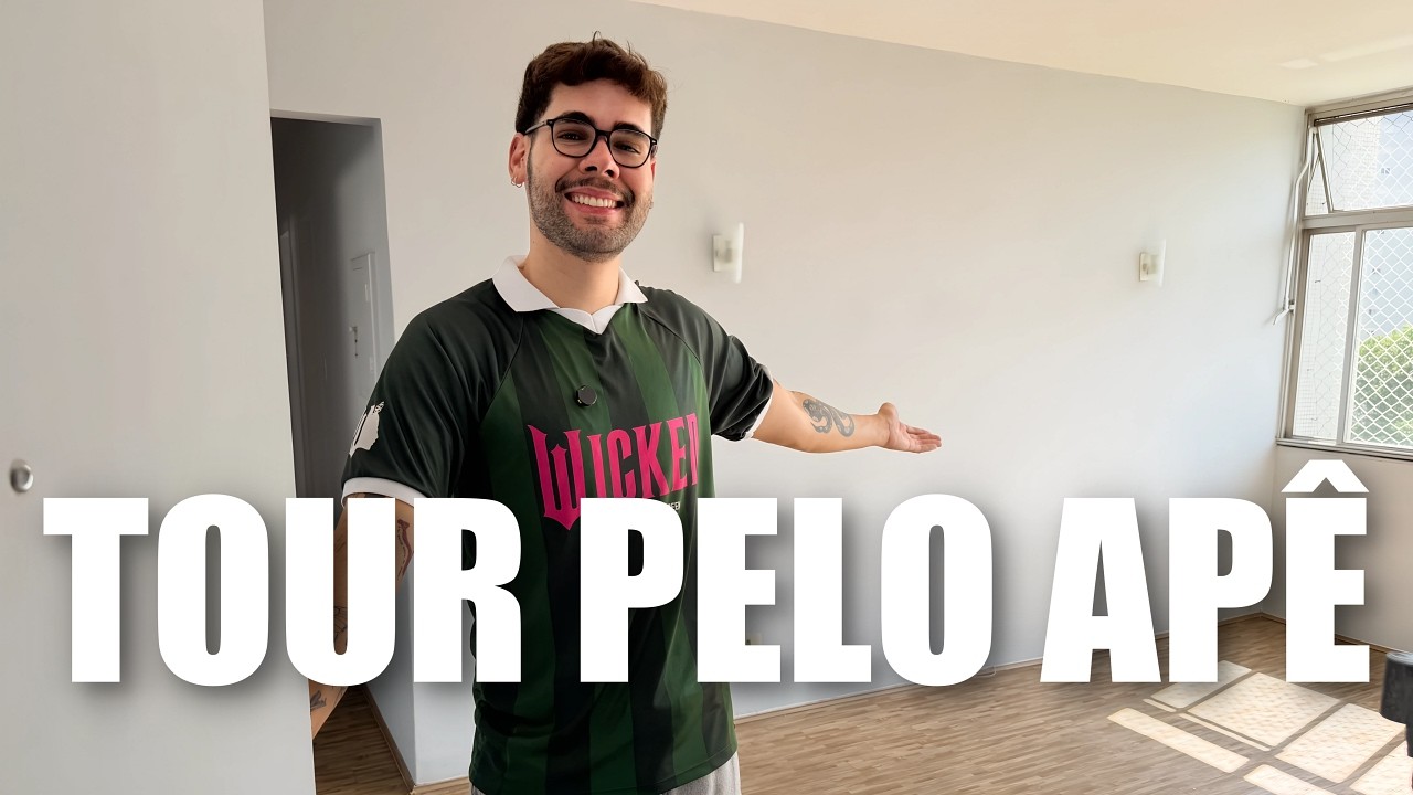 TOUR PELO APARTAMENTO NOVO EM SÃO PAULO