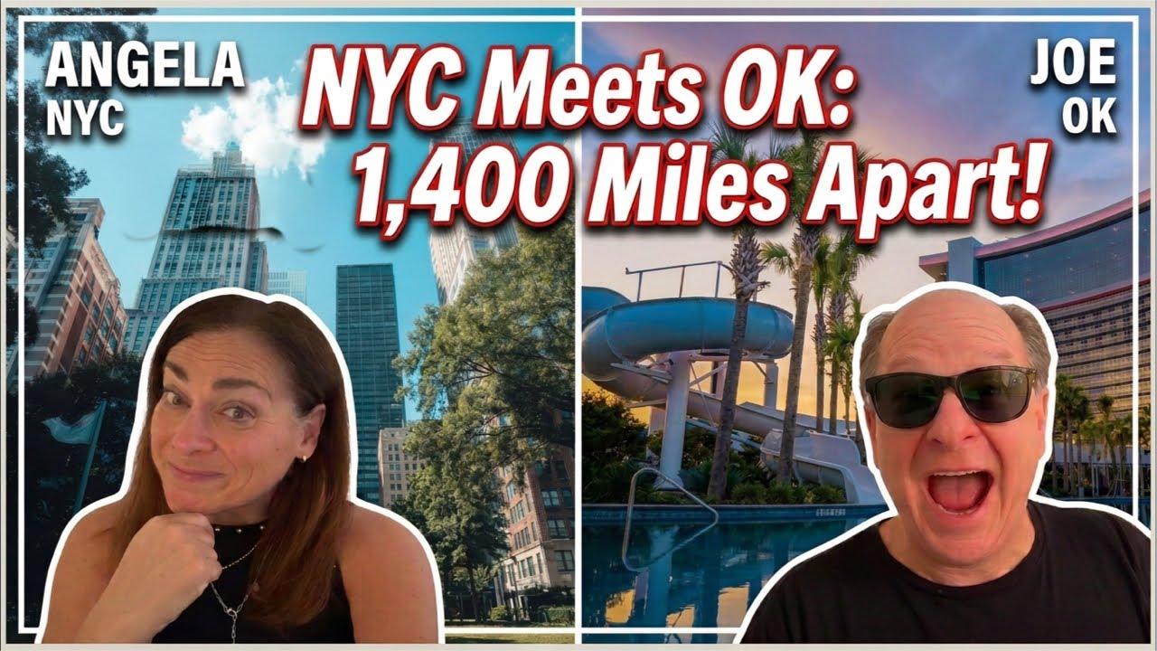 LIVE 🍽️ Date Night 1400 Miles Apart 😊NYC + OK #NYC #life