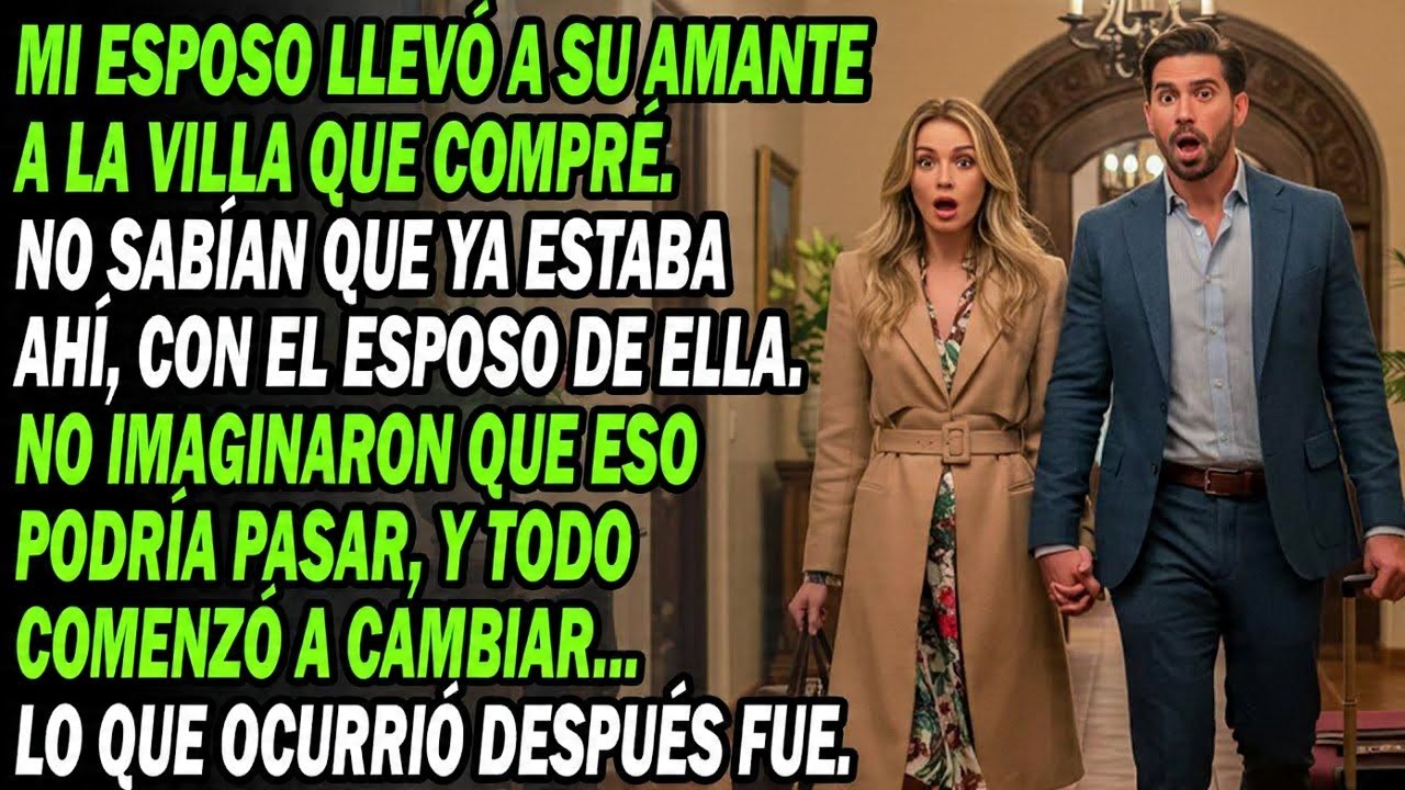Esposo Lleva Amante A Villa Que Compré; No Sabían Que Yo Y Su Marido