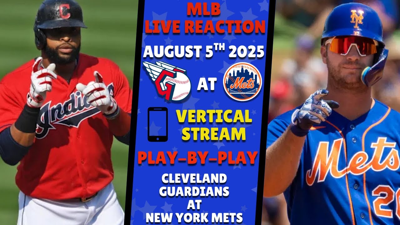 Mets vs Guardians🔥Live Reaction & Play-by-Play!
