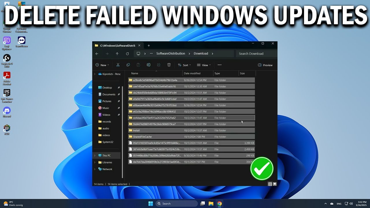 How To Delete Downloaded, Failed & Pending Windows Updates - Easy Fix ...