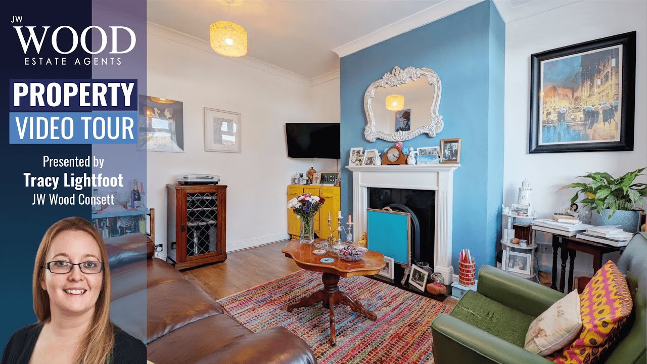 2 BED HOUSE FOR SALE. 4 Pleasant View, Medomsley, Consett, County