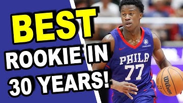 VJ Edgecombe Is The Best Rookie In Over 30 Years