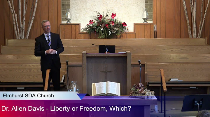 Dr. Allen Davis - Liberty or Freedom, Which? Part II - 1/28/16
