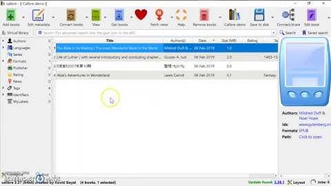 Calibre how to add books to Calibre Lib (Dropbox)