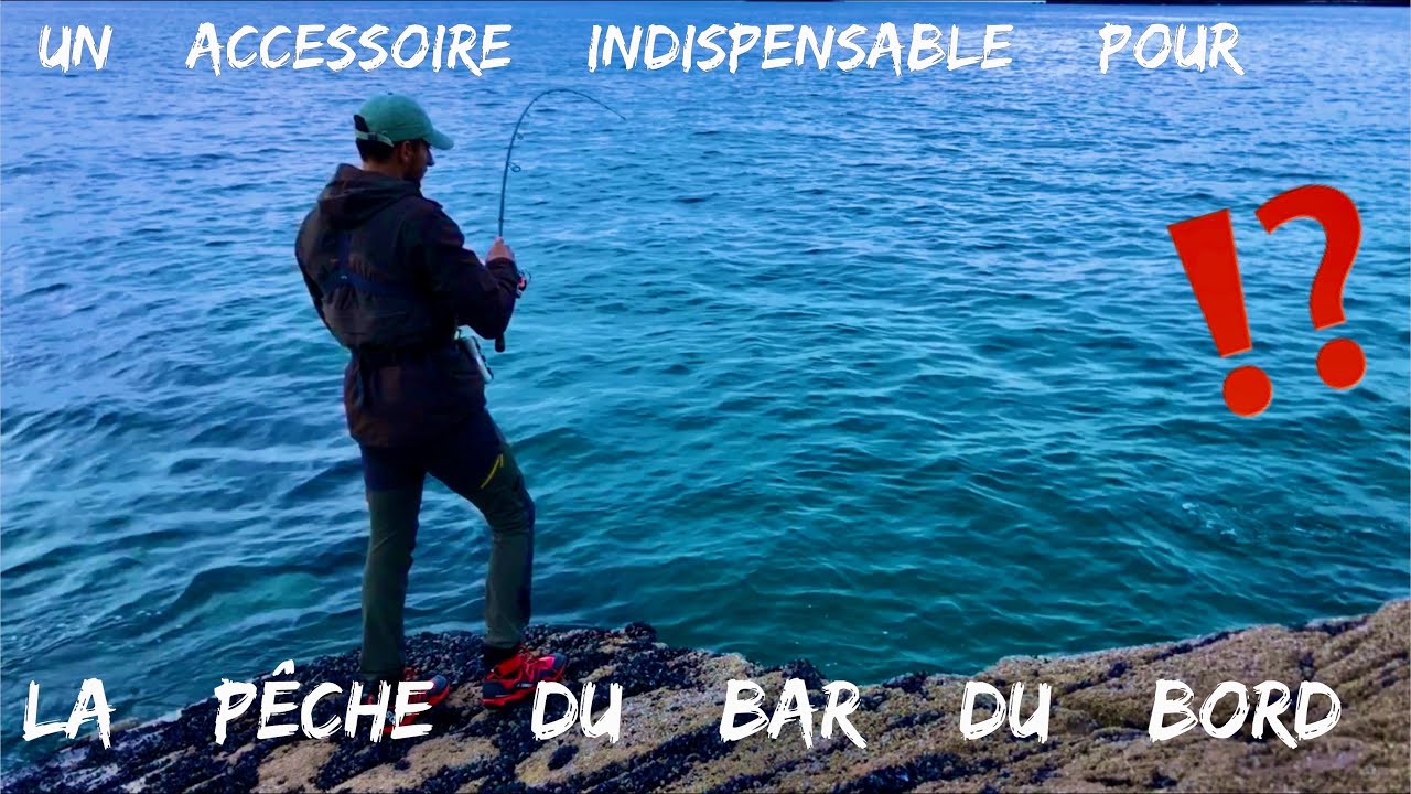 Un ACCESSOIRE INDISPENSABLE pour la PÊCHE du BAR du BORD !? 