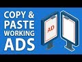 How To Copy And Paste Ads To Make Money With Affiliate Marketing (FULL IN DEPTH TRAINING)