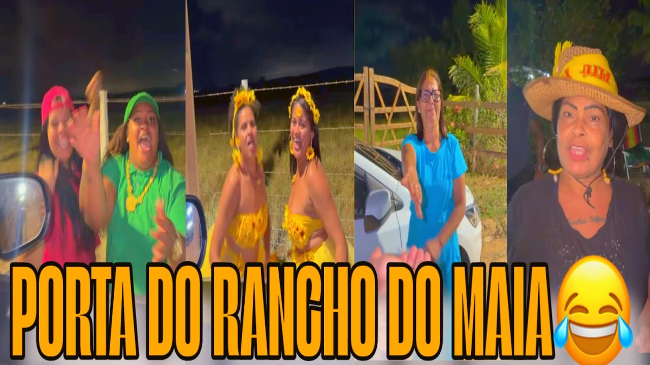 CARLINHOS MAIA VAI CHAMAR UM DA PORTA DO RANCHO DO MAIA🤭ELA CHOROU PRA ENTRAR NO RANCHO🤭🤭😂