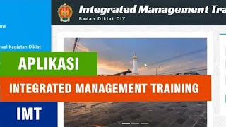 Aplikasi IMT (Integrated Management Training) screenshot 1
