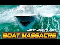 Greatest fails  stupid ppl with big balls haulover worst moments 2022  boat zone
