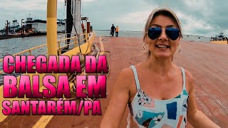 Chegada Da Balsa Em Santarém Pa
