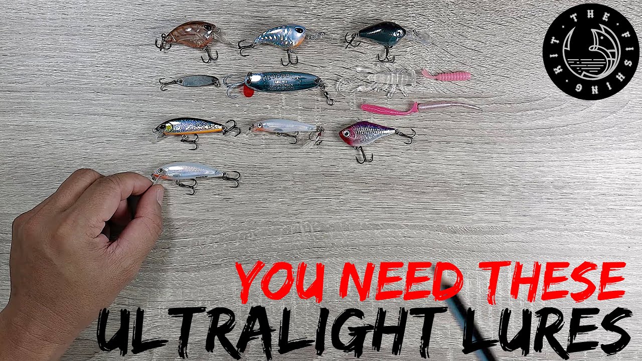 Lure Card, Ultralight Fishing Lures