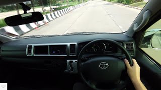 Toyota Hiace 3.0 D-4D / POV Test Drive