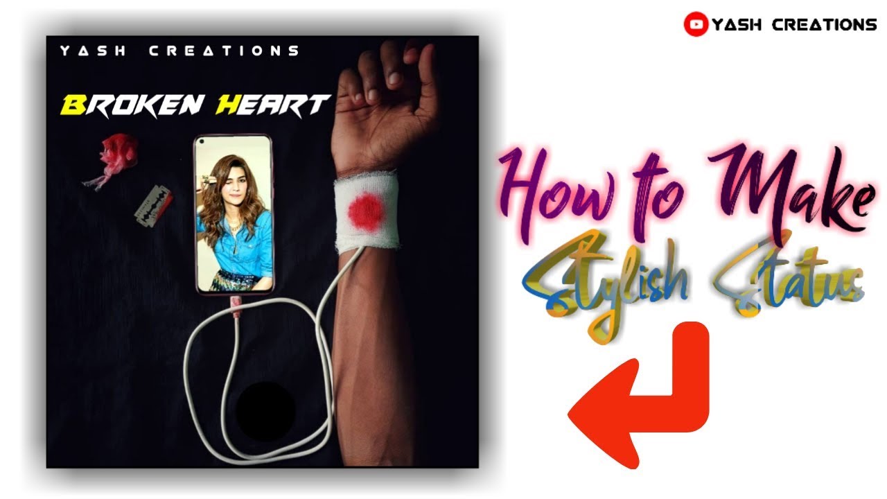 Make awesome Status videos in Kinemaster 2020 || Hand Blood bleeding video editing