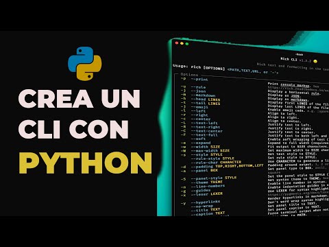 Practica Python creando un CLI (aplicación de terminal CRUD)