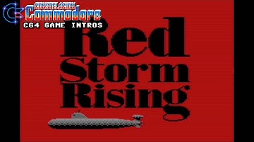 C64 Game Intro: Red Storm Rising (Sid Meier/Microprose,1988)