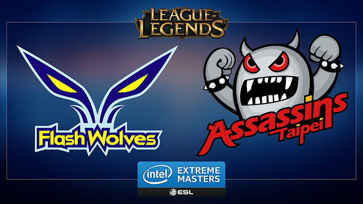 League of Legends - Flash Wolves vs. Taipei Assassins - IEM 2015 Taipei - Match 3 Grand Final
