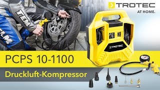 TROTEC Kompressor PCPS 10-1100Druckluftkompressor DruckluftLuftkompressor 