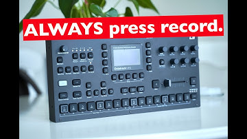 Ambient House Beat on the Elektron Octatrack // sample everything!!