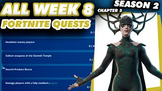 How to EASILY Complete Week 8 Quests Chapter 5 Season 2