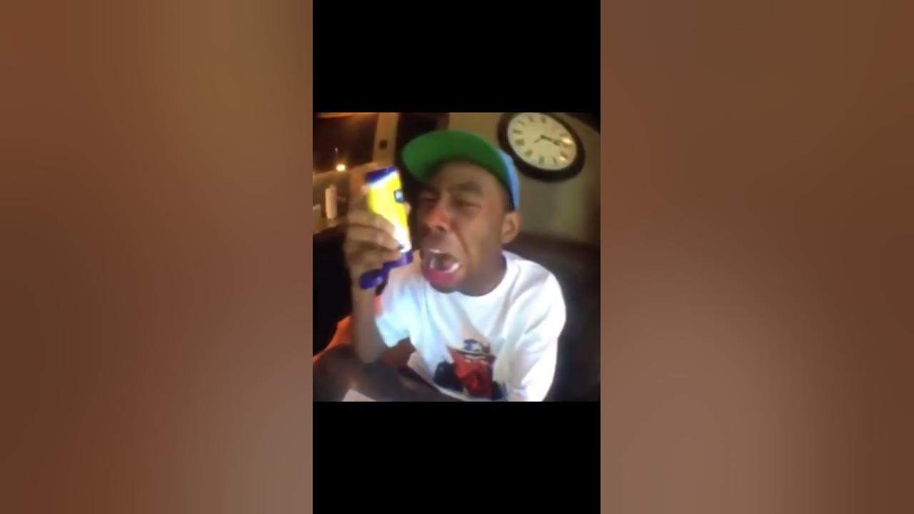 tyler cries while eating sandwich [Video], Tyler the creator wallpaper,  Tyler the creator, The creat…