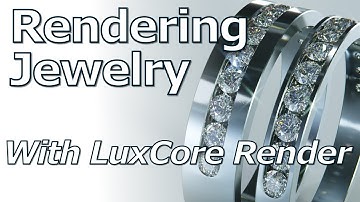 Rendering Jewelry Using LuxCore Render