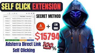 Self Click On Adsterra Direct Link Get 85k To 100k Earn $15794 | Adsterra Payment Proof | Adsterra