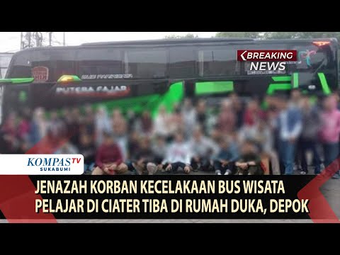 📶LIVE | Jenazah Korban Kecelakaan Bus Wisata Pelajar di Ciater Tiba di Rumah Duka, Depok