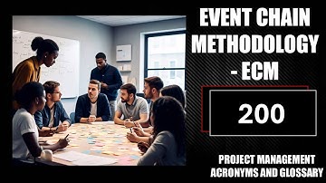 📖Event Chain Methodology -ECM 🔄 Project Management Acronyms and Glossary | No. 200