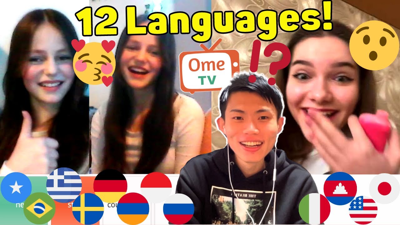Omegle is so much FUN When you Speak Someone's Native Language!