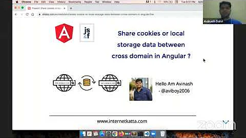 Sharing Data Across Domains in Angular Applications - Avinash Dalvi - April 2021