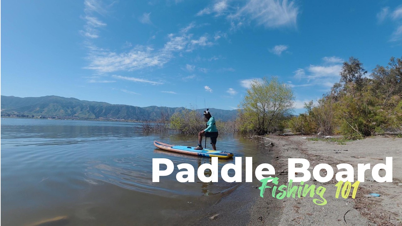 First Time Paddle board Fishing at Lake Elsinore | Can a SUP Beat a Kayak?