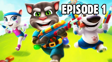Talking Tom Camp Android Full Walkthrough [Episode-1] | Talking Tom Camp Android Gameplay Episode 1