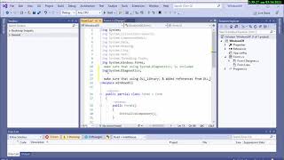 【Visual C sharp】 use DLL Library