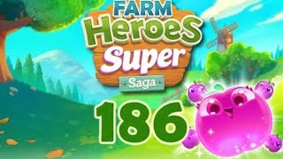Farm Heroes Super Saga Level 186